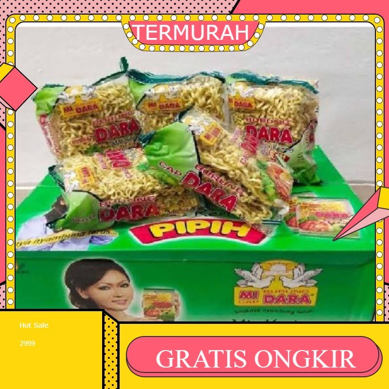 

Mie Kering Pipih Dara 1 dus