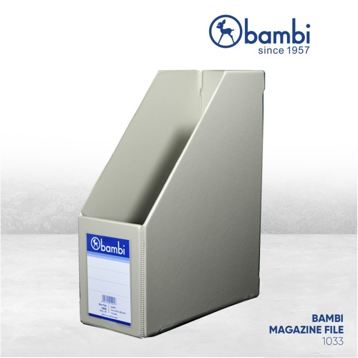 

PROMO -[Bongkar Gudang] BAMBI MAGAZINE FILE 1033 JUMBO - 05 GREY