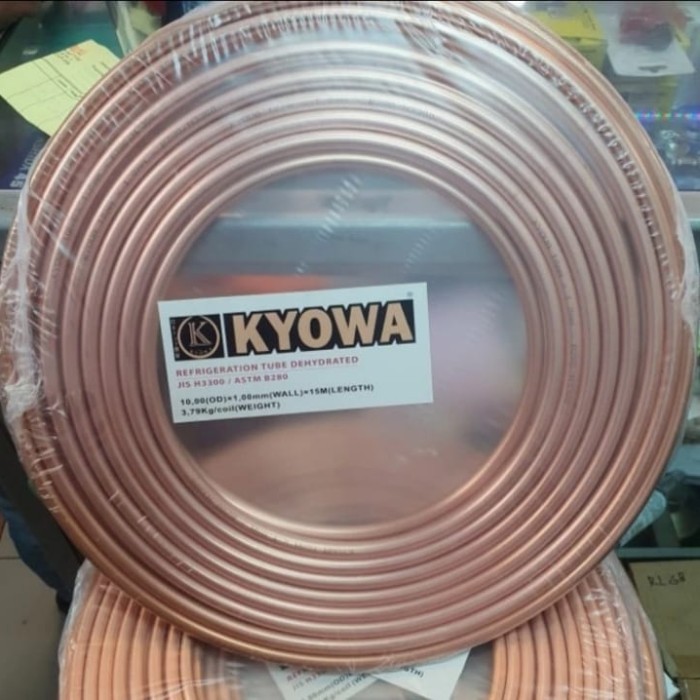 pipa tembaga 10mm x 1mm x 15 meter KYOWA Cooper pipa