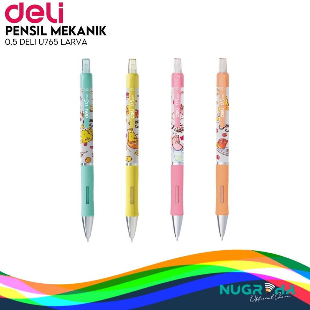 

PENSIL MEKANIK 0.5 DELI U765 LARVA