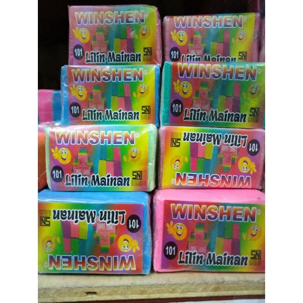 plastisin sedang 101 lilin mainan warna warni mainan edukasi anak