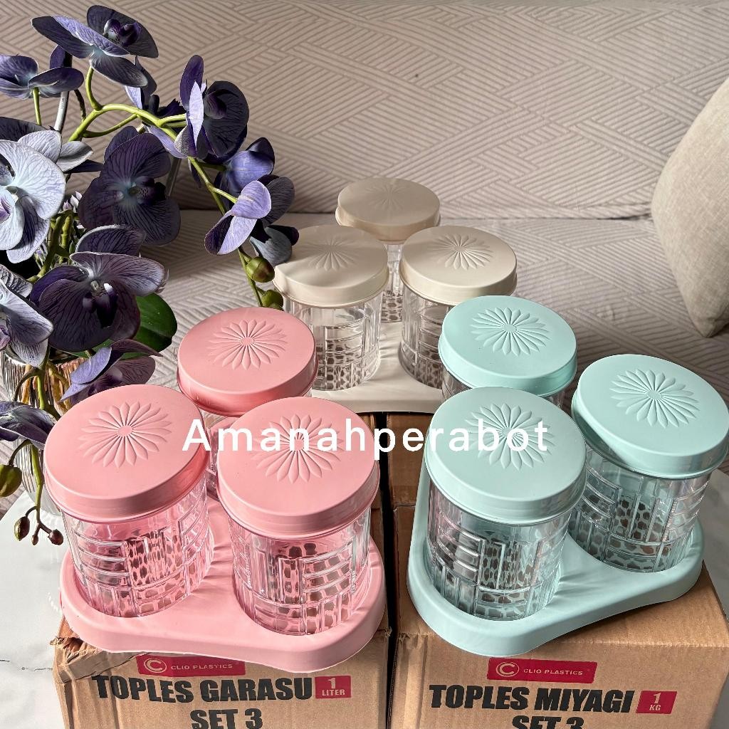 

Toples Nastar Garasu Clio 1Kg Set 3 Toples Kue Kering Toples Snack Toples Lebaran BY PRIMACOOK