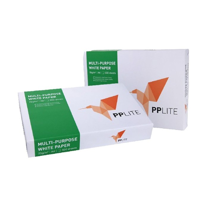 

PP Lite Kertas A4 75gr Copier 1 rim (500 Lembar) Kertas HVS