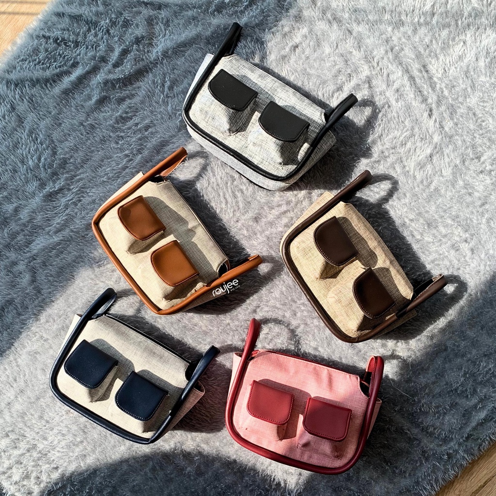 POPPY S BAG BY ROUJEE JOGJA - TAS SELEMPANG SLING BAG