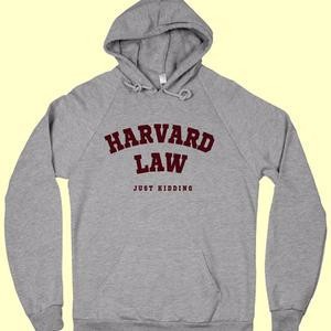 wana production Jaket Hoodie Sweater Harvard Law