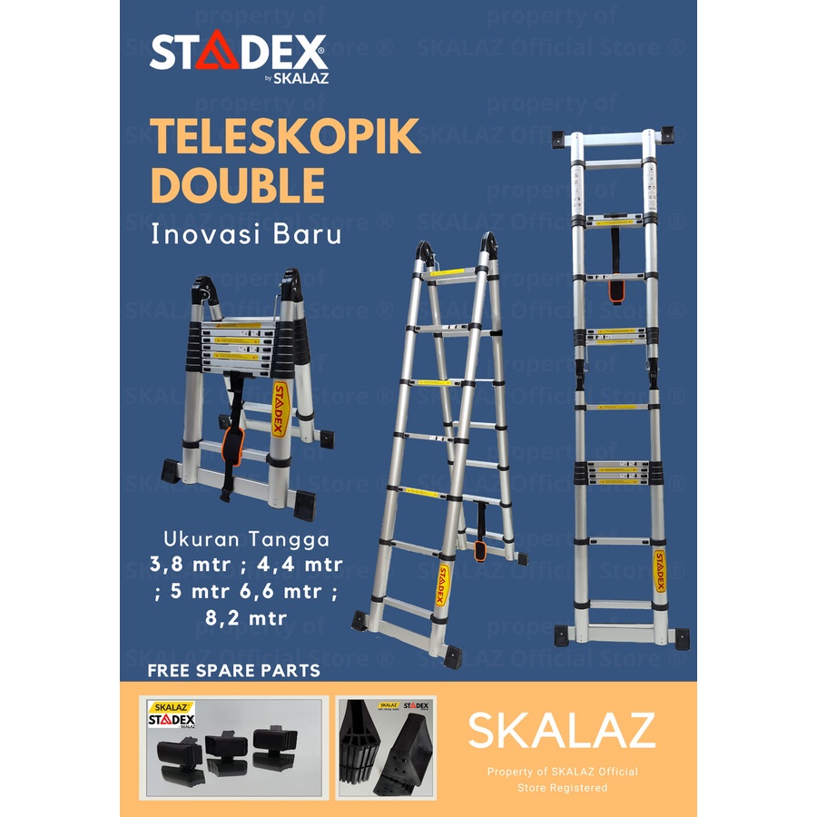 STADEX TANGGA DOUBLE TELESKOPIK 5 M