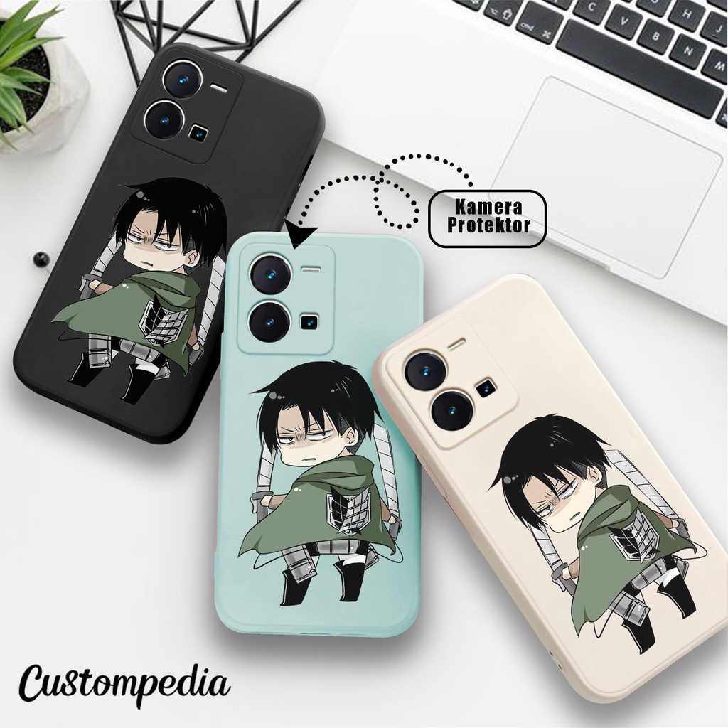 Casing Levi AOT CU264 Oppo A5S A12 A15 A16 A16E A16K A17 A57 A54 A55 A53 A3S A11K A31 A36 A52 A92 A9