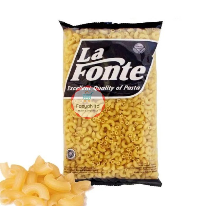 

La Fonte Chifferi Rigati / Pasta Bentuk Makaroni [500 gr] - FasyAnita Mart Denpasar