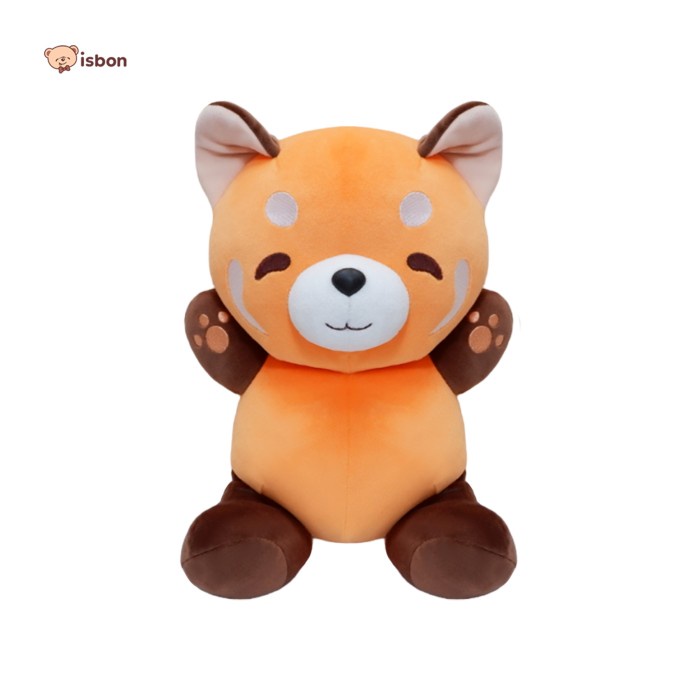 ISTANA BONEKA Red Panda Duduk dan Tidur Lucu Halus Premium - Sit Red Panda