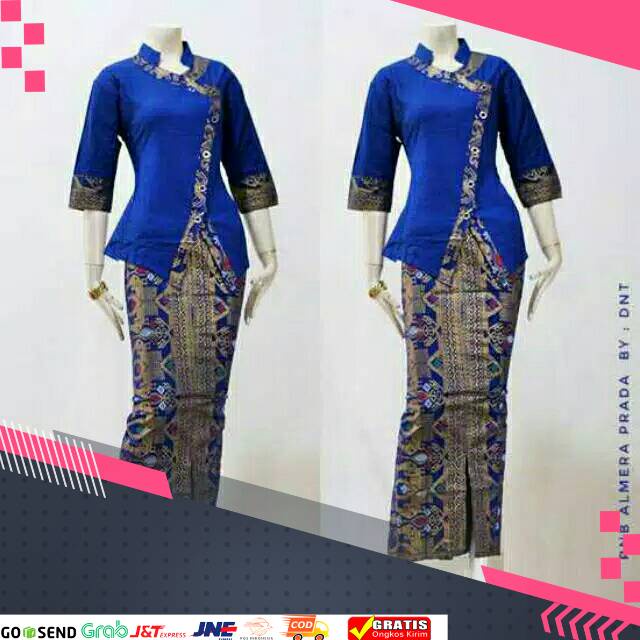 TREND BATIK MASA KINI DESAIN BARU HARGA MURAH /Stelan Wanita Rnb Almera Prada Kebaya Batik Pramugari