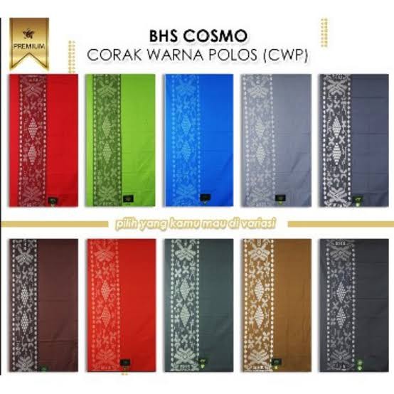 Sarung BhS Cosmo Mixed - Hijau
