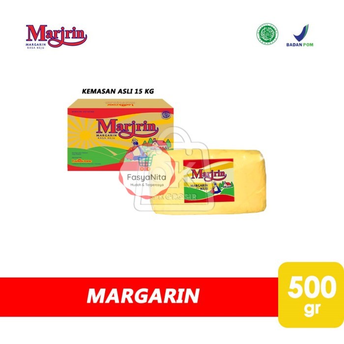 

Margarin Rasa Keju MARJRIN / Cheese Margarine (500 gr) - FasyAnita Mart Denpasar