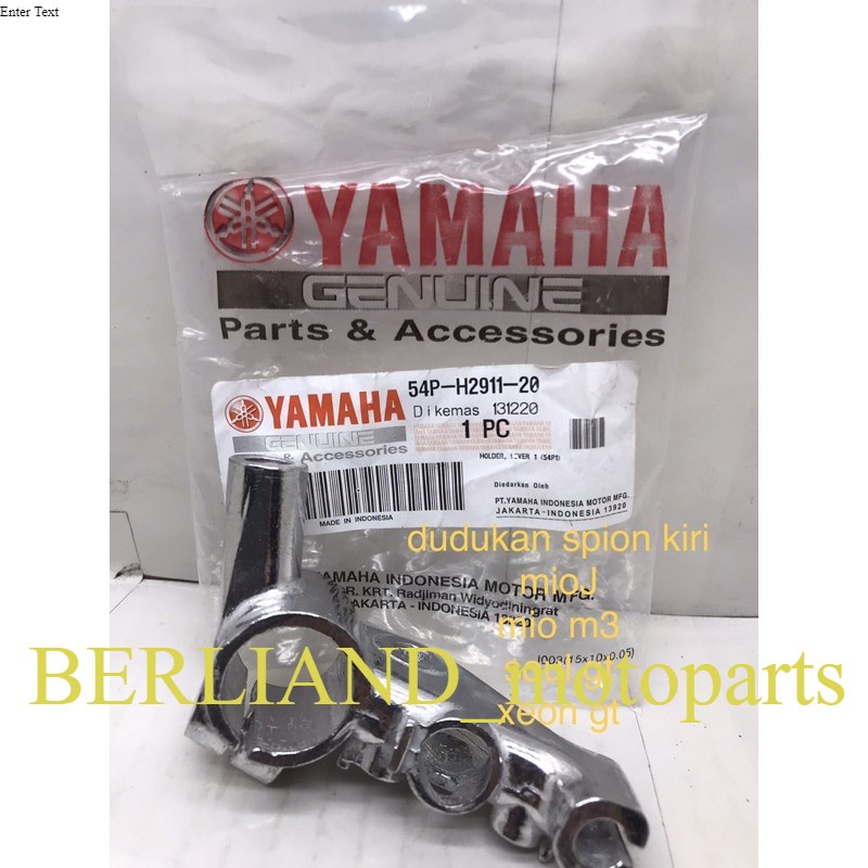 dudukan spion kiri rumah handle mioJ,mio gt,mio m3,soul gt,xeon gt