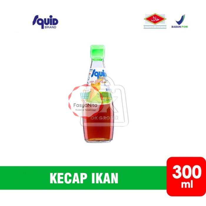 

Kecap Ikan Squid Brand Fish Sauce Thailand (Botol Kaca 300ml) - FasyAnita Mart Denpasar