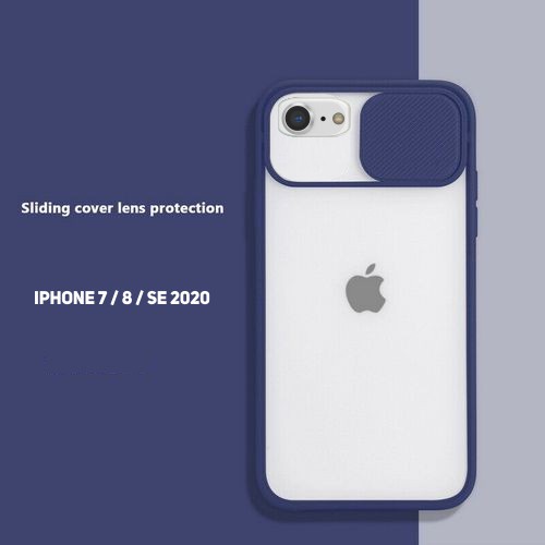 [HWARTZ] Slide Case Clear Protaction Kamera Belakang iPhone 7 / 8 / SE 2020 /X/XS/11/11PRO MAX/ 12 M