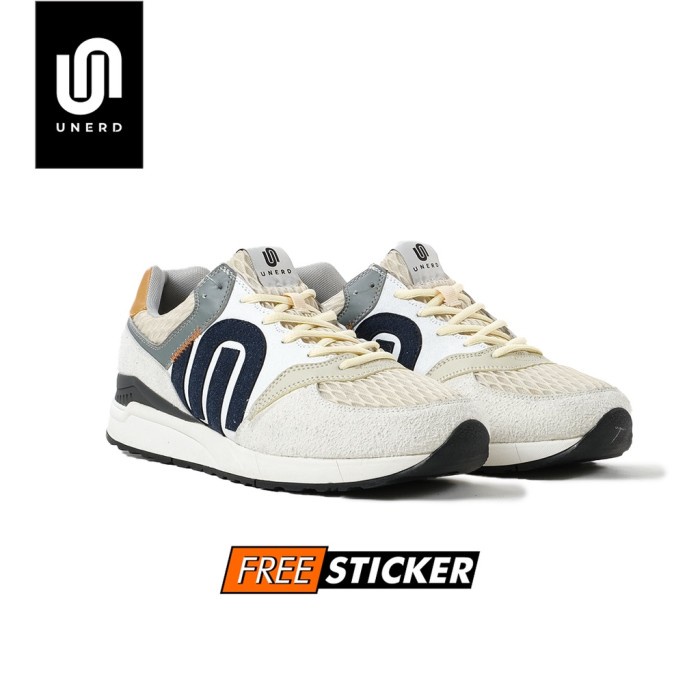 Unerd DHIGH VINTAGE WHITE | Sepatu Sneakers Casual Pria - Wanita - 38