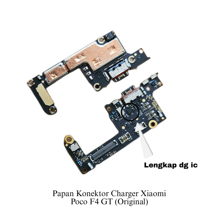 PAPAN KONEKTOR CHARGER / CON CAS XIAOMI POCO F4 GT ORIGINAL