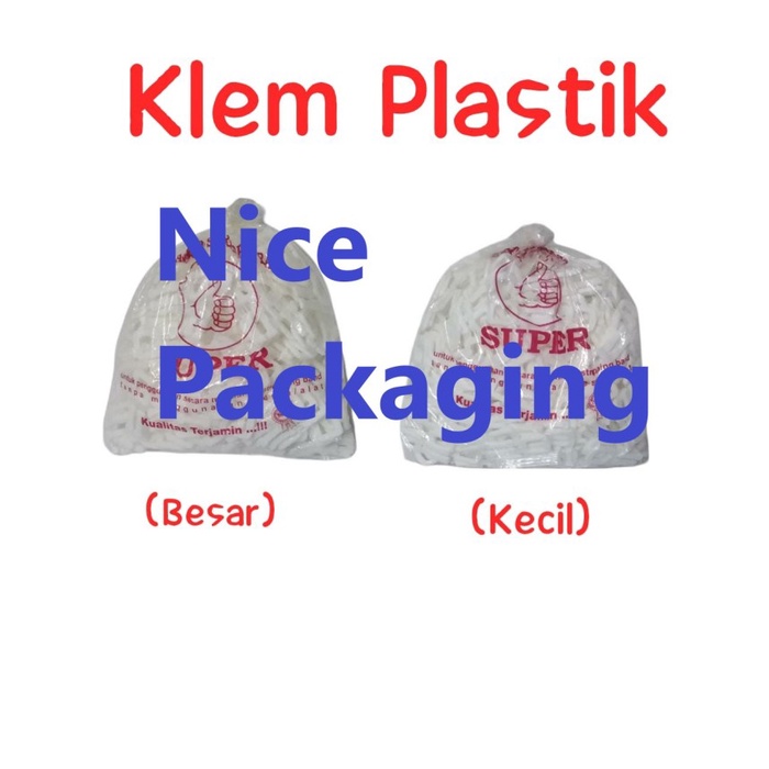 besar klem plastik / segel plastik / gesper plastik strapping band