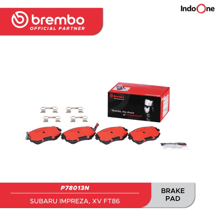Kampas Rem BREMBO SUBARU IMPREZA XV FT86 (F) - P78013N