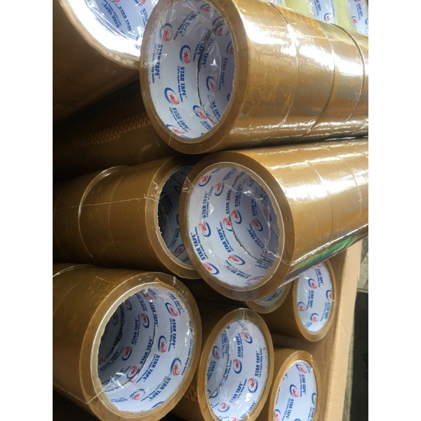 LAKBAN ( 6 PCS ) 90 YARD X 48MM LENGKET STAR TAPE KUALITAS TERBAIK MURAH #lakban #isolasi #selotip #tapeperekat #pengikatpelengket #lakbanmurah #lakbanopp #lakbankualitasterbaik #perlengkapankantor