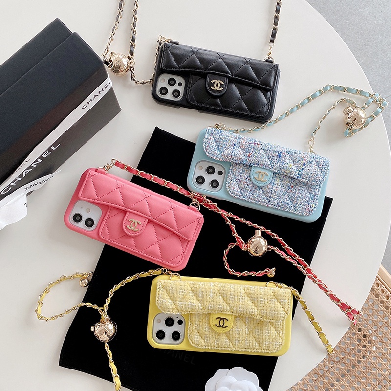 Casing Mewah untuk iPhone 15 Pro Max 14 13 12 Pro Max iPhone 13 Pro Max Casing Ponsel Dompet Kulit K