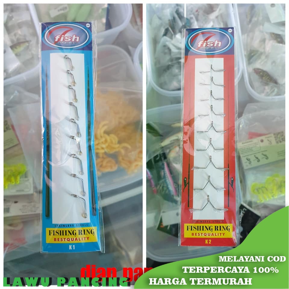 Ring Kolong Joran tegek isi 9 stainless