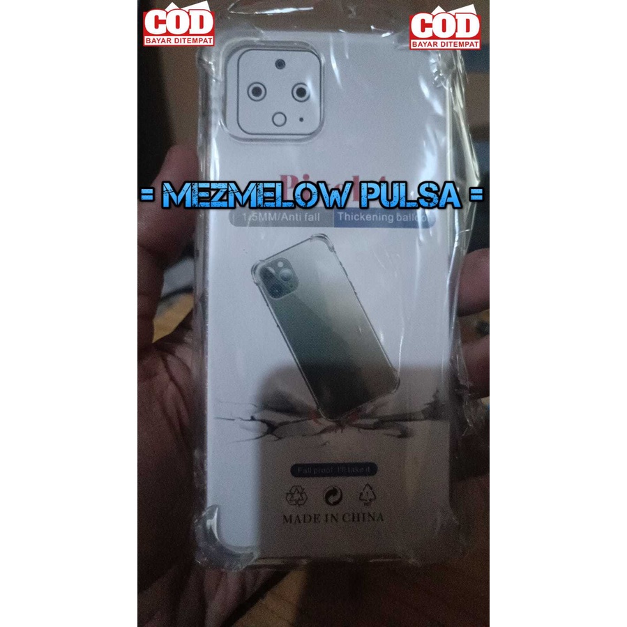 Softcase Silikon Transparant Tebal Casing Caseng Softcase GOOGLE PIXEL 4 BIASA - Gambar 2