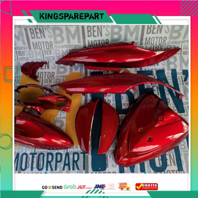 FULL BODY HALUS YAMAHA MIO J / FULL SET COVER BODY YAMAHA MIO J