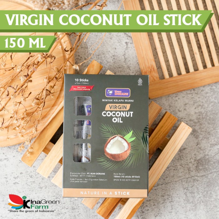 

Inagreen Farm Bandung Virgin Coconut Oil in Stick 150ml Ikan Dorang