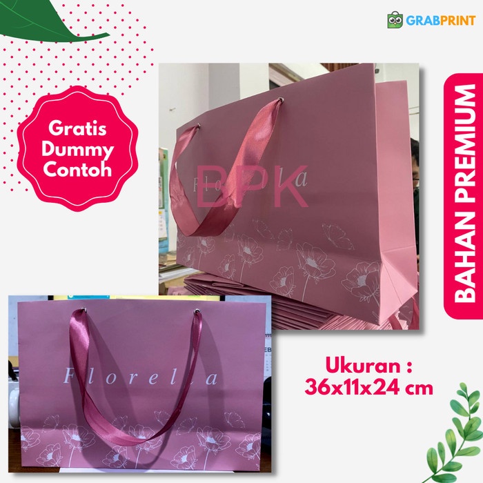 

TERMURAH Paperbag Custom Tas Paper bag Lebaran Idul Fitri - Art Carton 190g