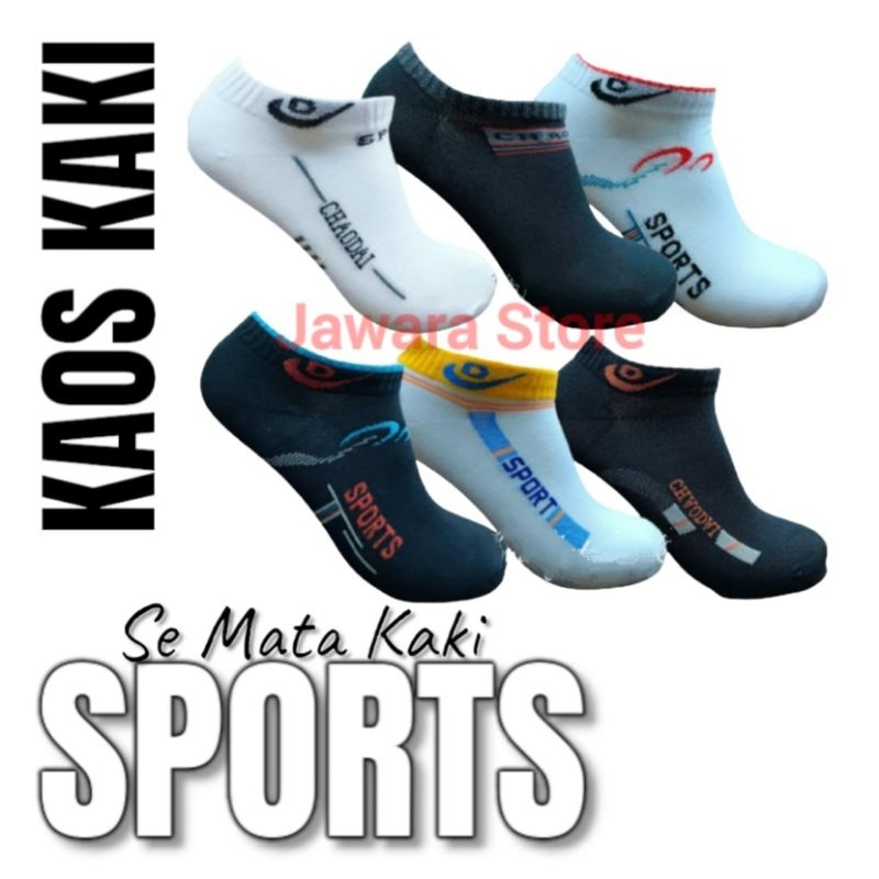 Kaos Kaki pendek sports semata kaki