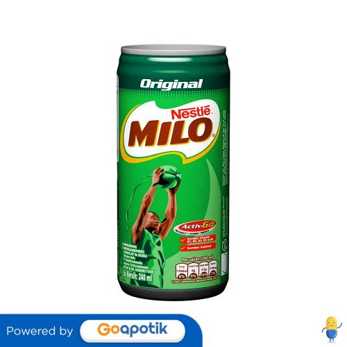 

Milo Active-Go Original 240 Ml Kaleng