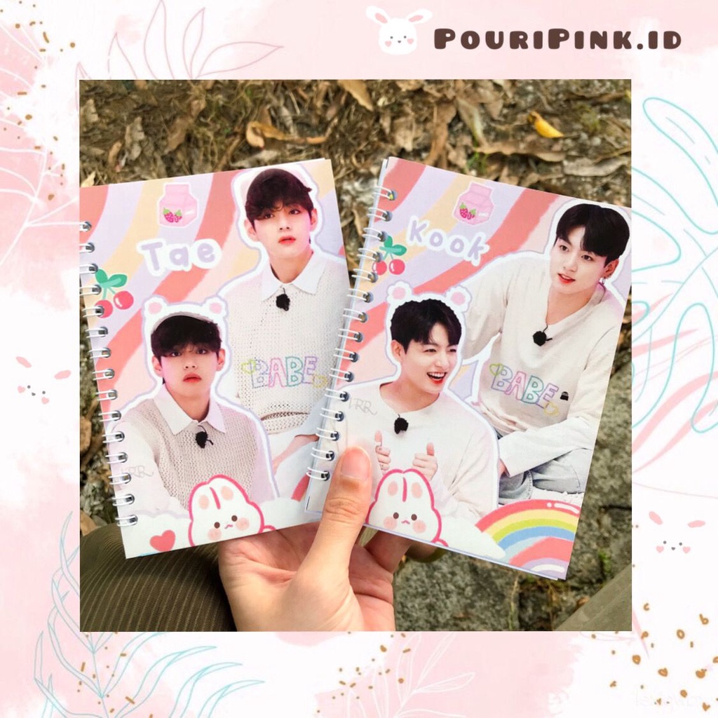 

Notebook A6 Spiral BTS Army Pink Cute Buku Kpop Catatan Korea Note Book Karakter Lucu Art Jurnal Bujo Alat Tulis Sekolah Kantor Atk Mtp Banjar Martapura PouriPink.id