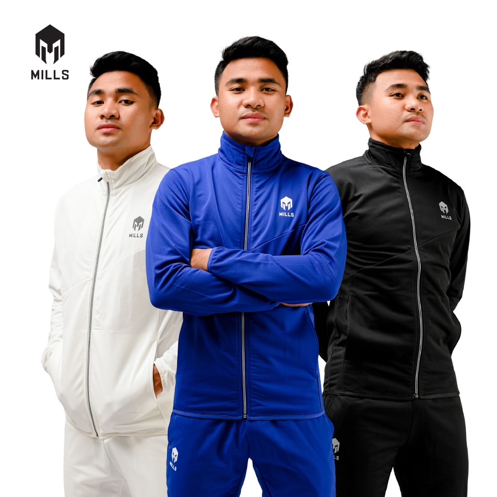 MILLS Jaket Olahraga Track Jacket Earth 8029