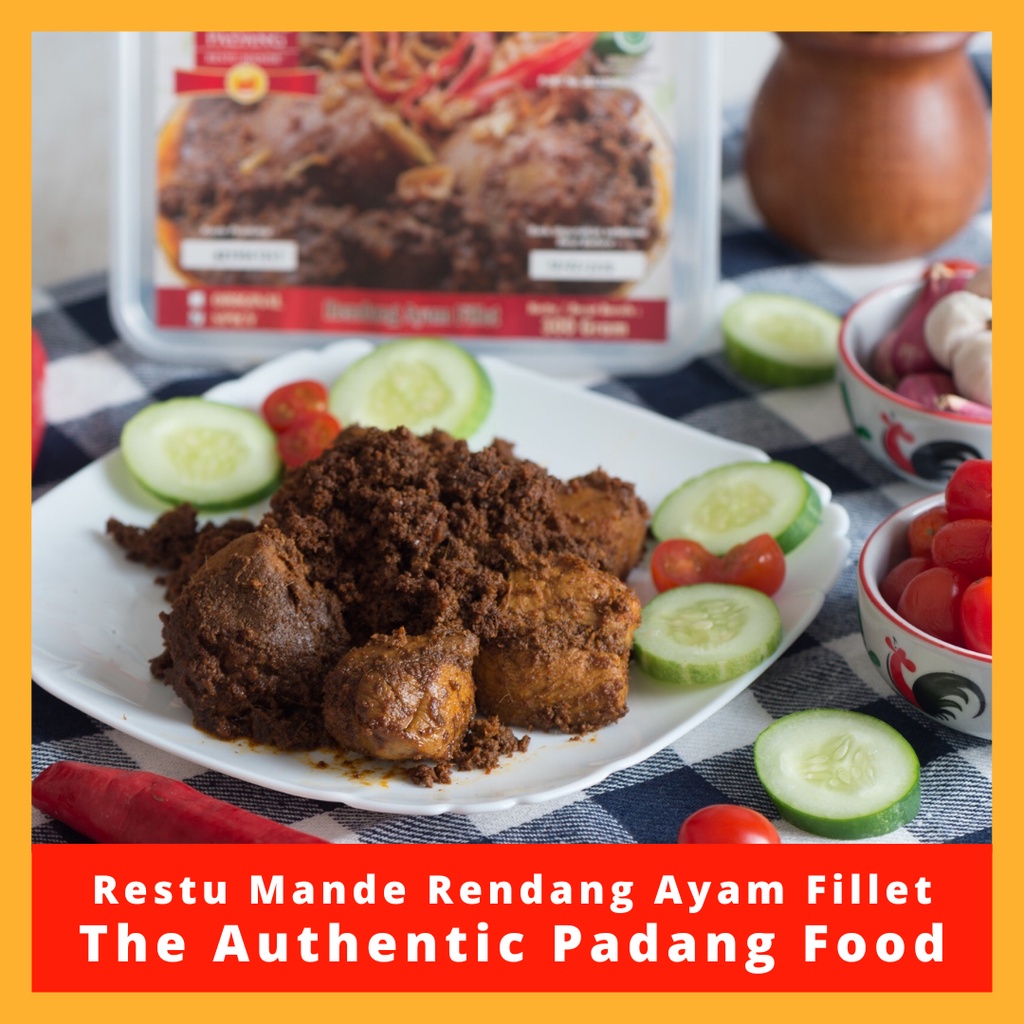 

Rendang Ayam Restu Mande 300 gram
