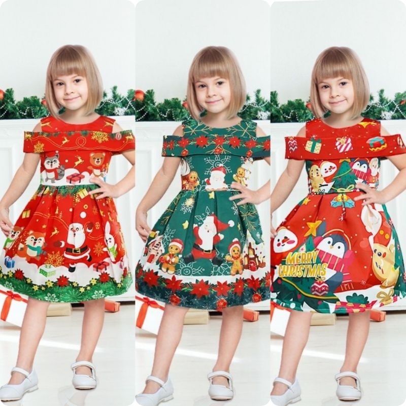 Dress Natal Anak 2023 Sabrina Aloha Kai