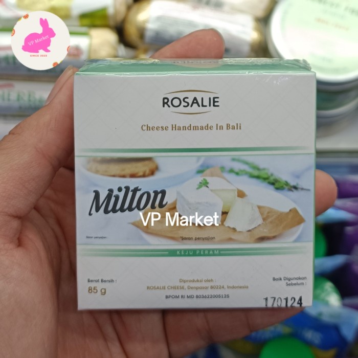 

Rosalie Milton Goats Cheese 85g | Keju Kambing Rosalie