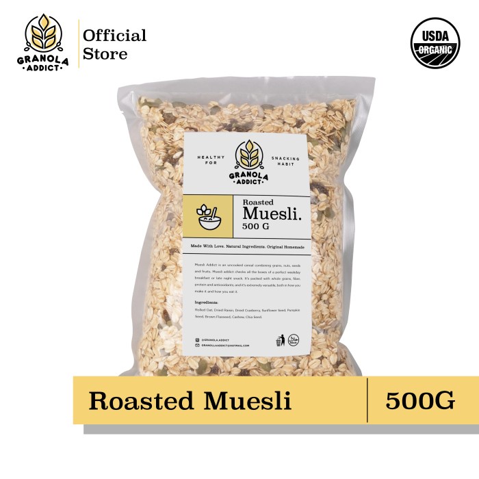 

DH7 Roasted Muesli Fruit & Seed 500G - by Granola Addict