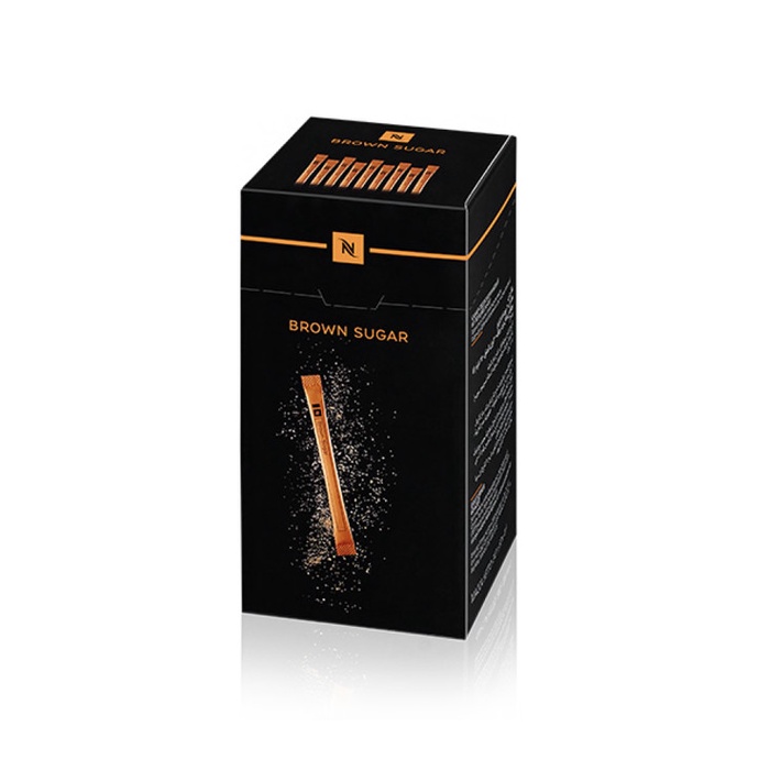 

Nespresso Brown Sugar Sticks / Gula Tebu Kemasan 4g - 60 sticks