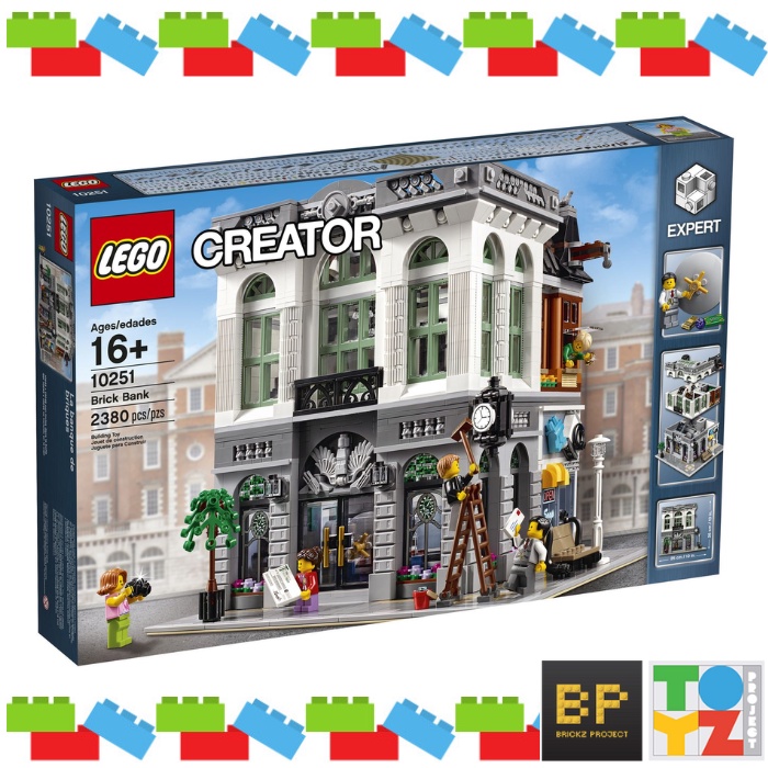 LEGO 10251 - Exclusive Brick Bank Tp01