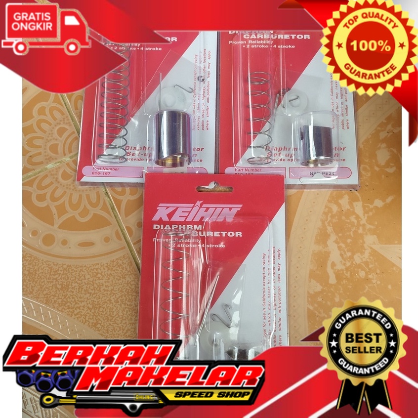 Skep Karbulator Pe 24 Pe 26 Pe 28 Kuningan Keihin Original Thailand