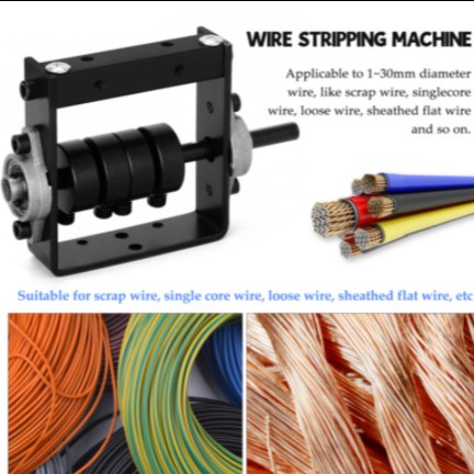 Mesin Alat Kupas Kabel Mini Kawat Cable Stripper Daur Ulang Manual