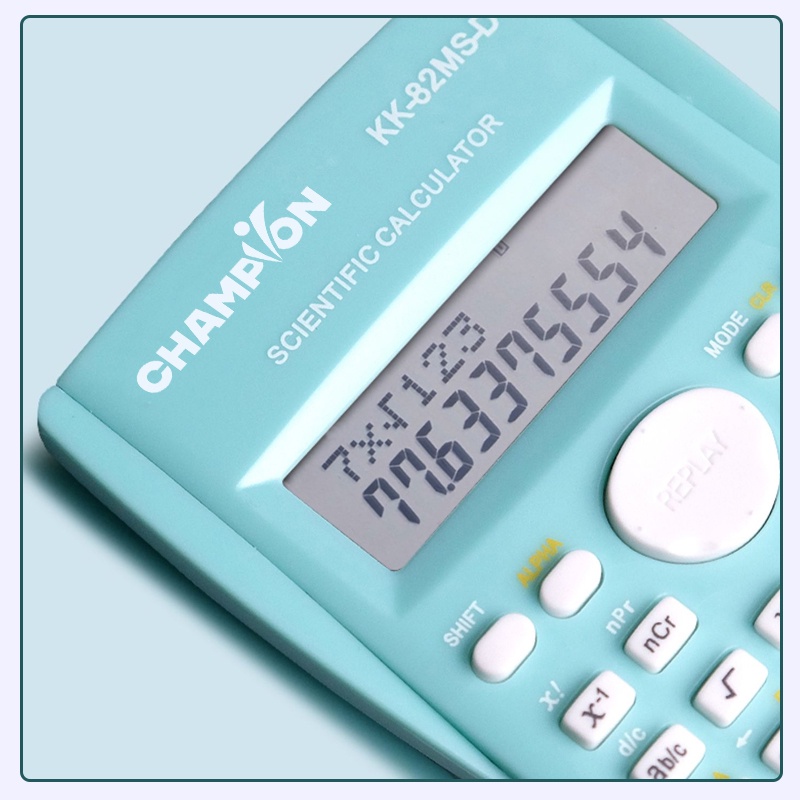 

tyvf Kalkulator Scientific Ilmiah 240 5 Warna Calculator Ujian Sin Cos Tan Function 240 - Qiqi