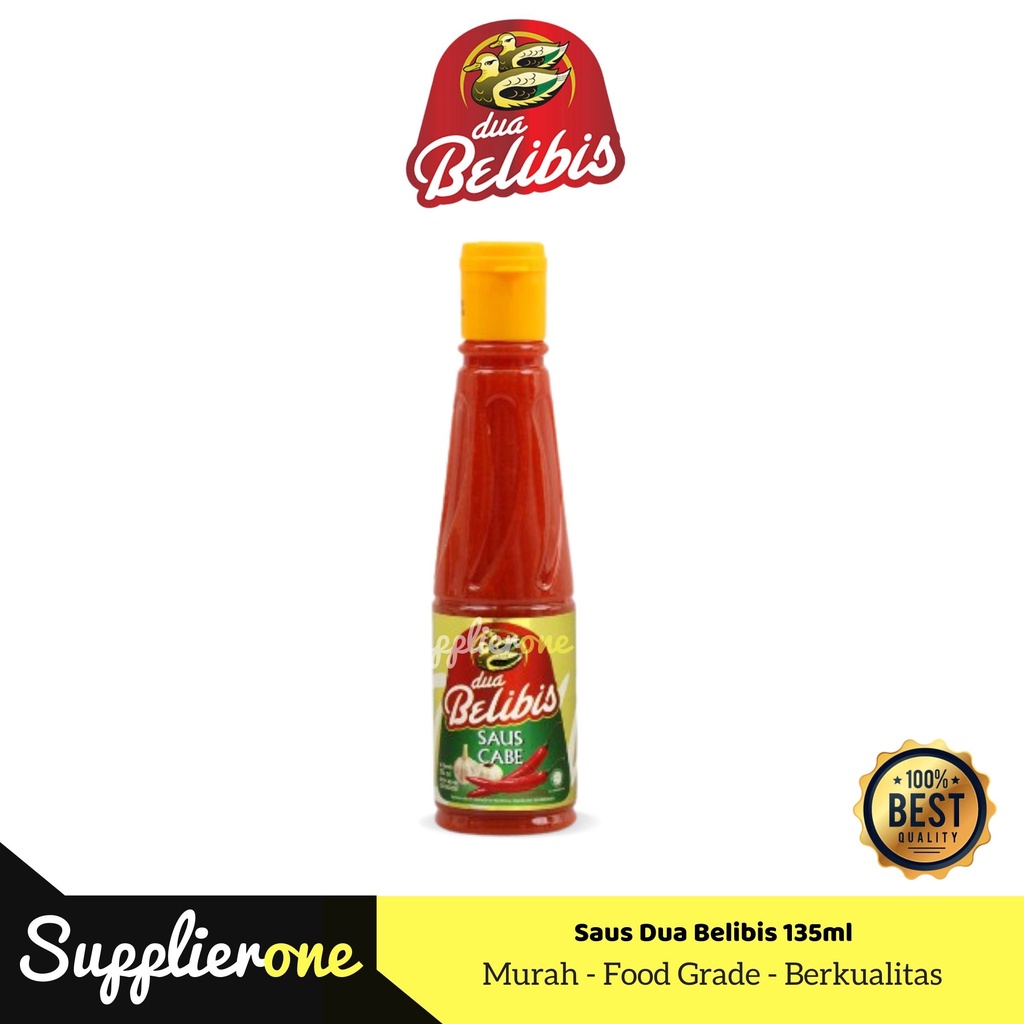 

Saus Cabai Dua Belibis / Saus Botol Saus Cabai 135ml / Saus Kemasan Botol / Saus Dua Belibis Saus Cabai