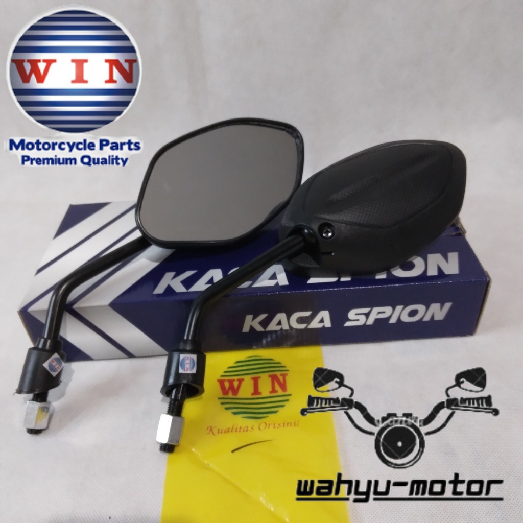 Wm - Kaca Spion Beat Karbu 2008 2009 2010 2011 Set Kiri Kanan WIN | sepasang sepion motor karburator