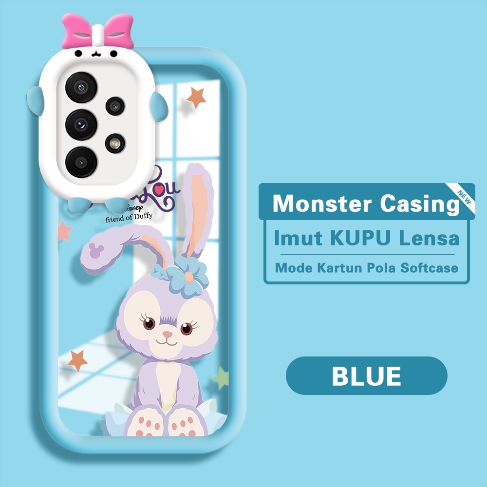 Untuk Compitable With Samsung A32 Phone Case Handphone Softcase Kesing Tahan Guncangan Imut Multi-Co