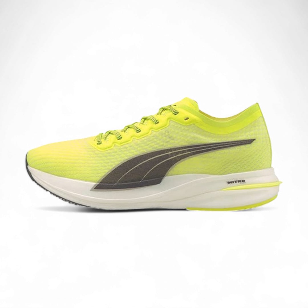 PUMA DEVIATE NITRO YELLOW ALERT ORIGINAL MATERIAL GUARANTED | SEPATU PUMA ORIGINAL 100% | PUMA RUNNI