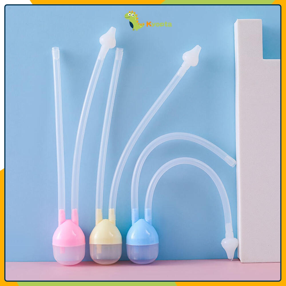 Kyopta Alat sedot ingus bayi lucu Alat penyedot ingus bayi Alat hisap ingus Sedotan ingus selang Sed