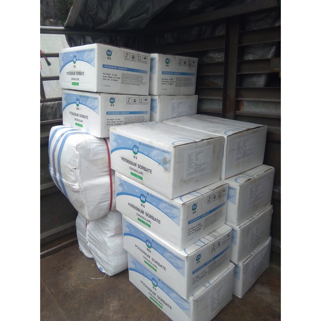 

Potassium Sorbat ex Shandong / Pengawet Sorbat / Pengawet Food Grade