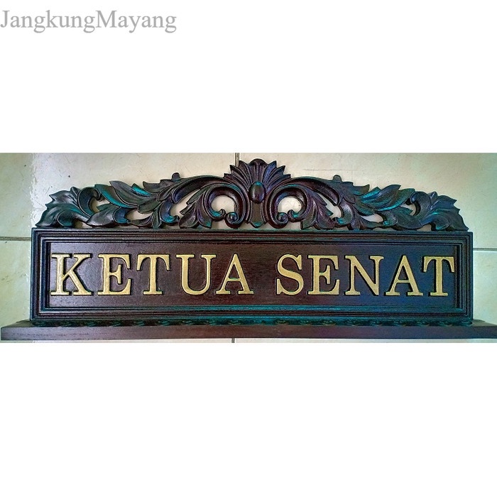 

Relief Ukir Kayu Jati PAPAN NAMA 50cm - nama sesuai pesanan murah